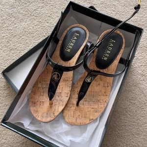 Brand New Ralph Lauren Wedge Sandals